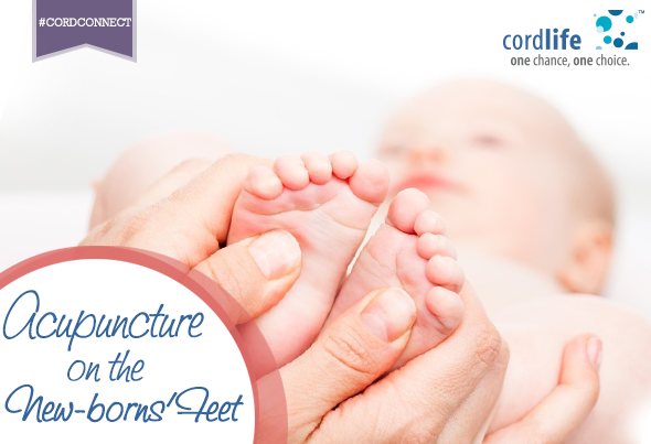 Acupuncture on the Feet for New-borns