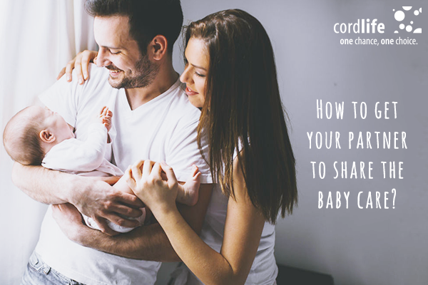 How to Get Your Partner to Share The Baby Care?