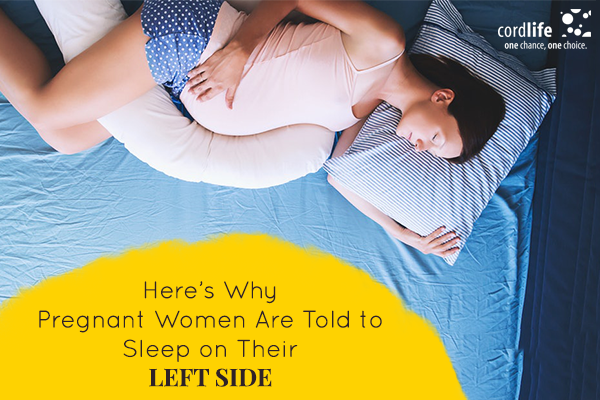 pregnant women sleeps left side