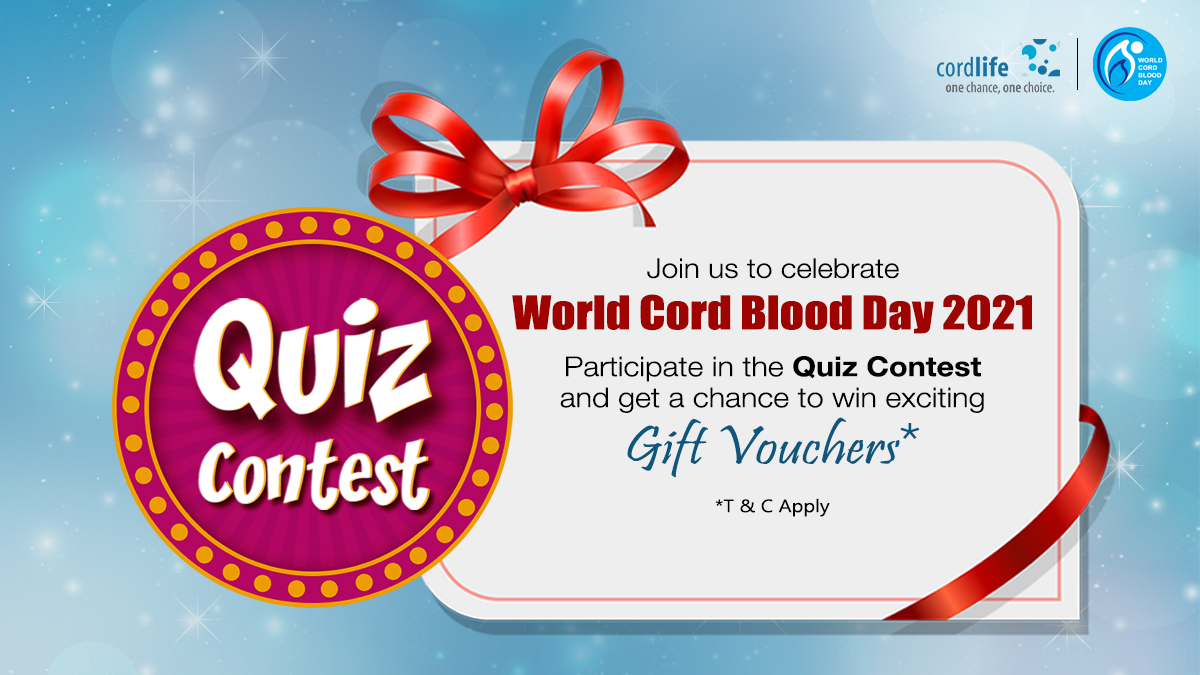 world cord blood day quiz contest