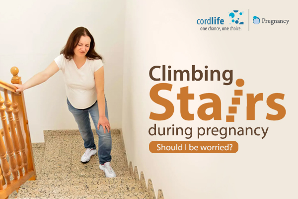 climbing stairs during early pregnancy