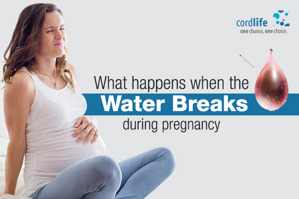 what does it look like when your water breaks when pregnant