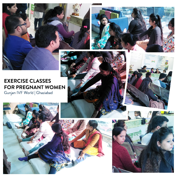Excersice classes for pregnant women - gunjan