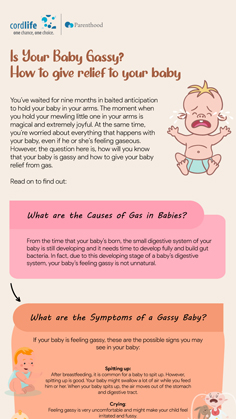 Is Your Baby Gassy How to give relief to your baby