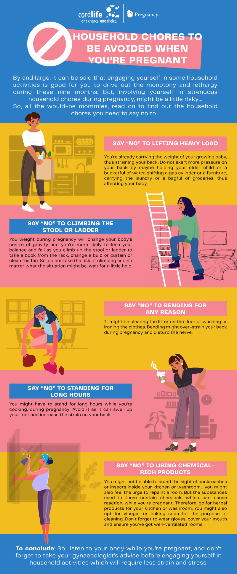 Household Chores To Be Avoided When You’re Pregnant