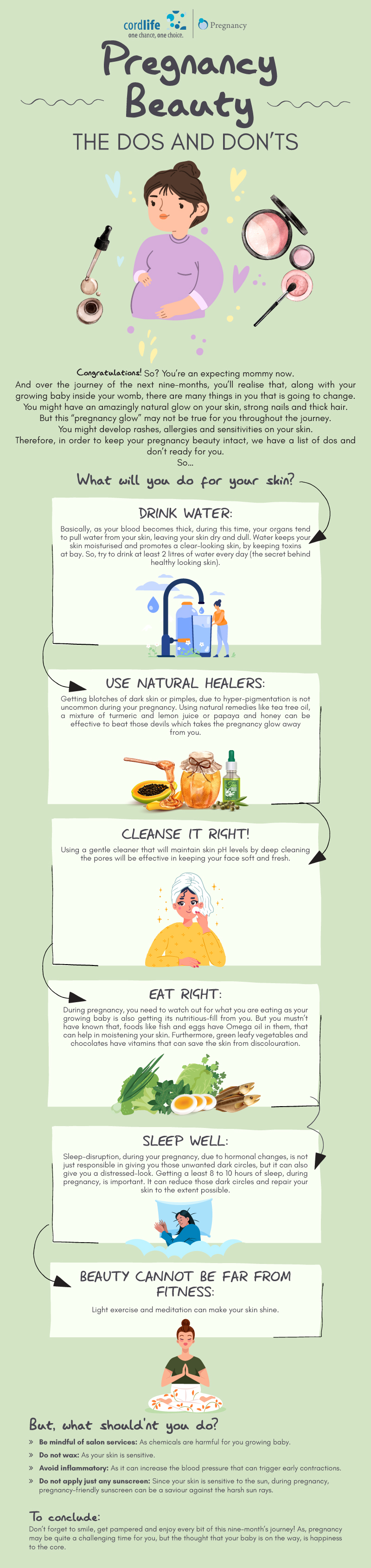 Pregnancy Beauty - The Dos and Don’ts