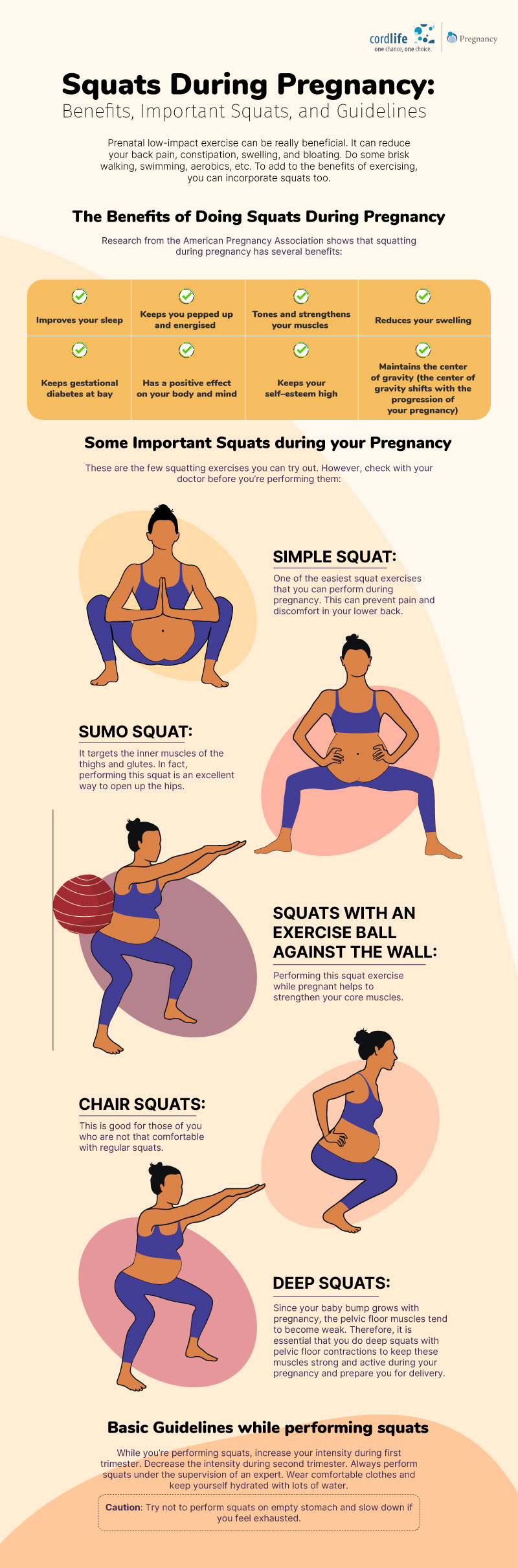 Squats During Pregnancy: Benefits, Important Squats, and Guidelines