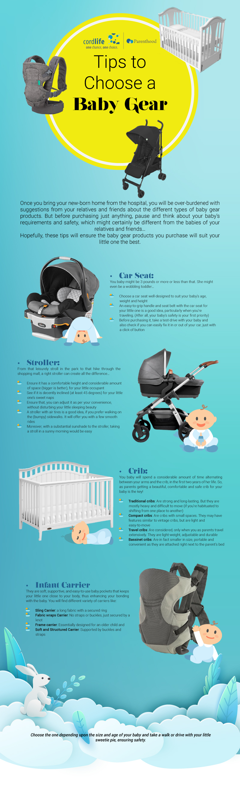 Tips to Choose a Baby Gear