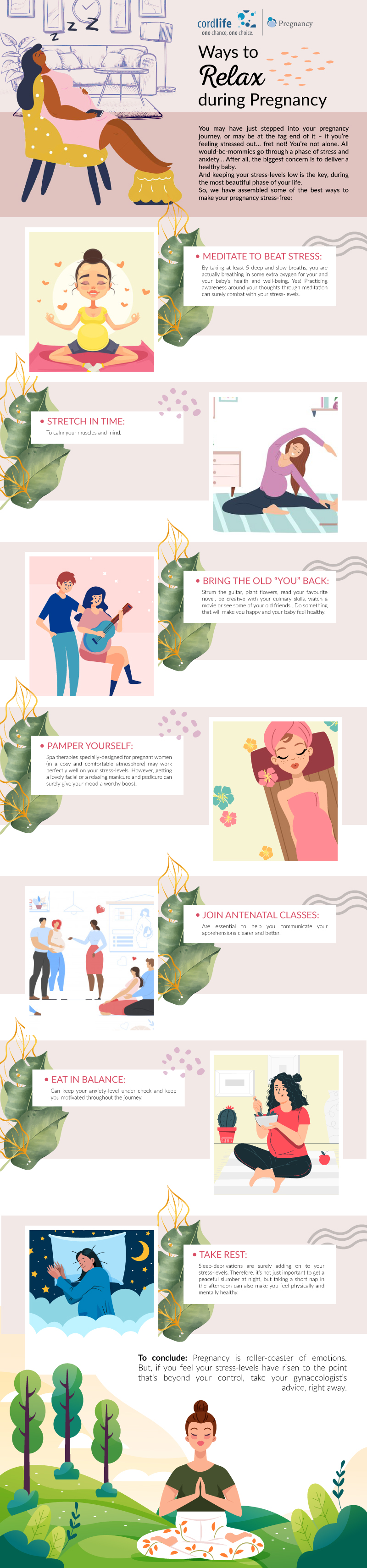 Ways to Relax During Pregnancy