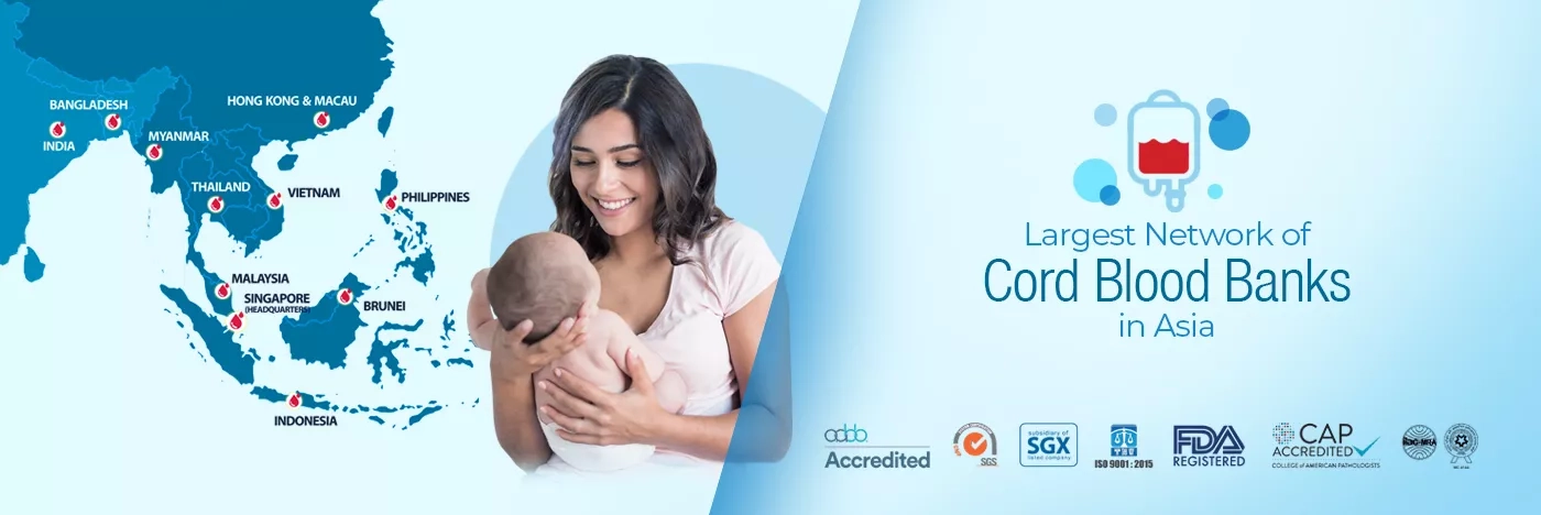 Largest network of cord blood banks