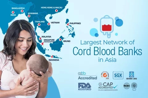 Largest network of cord blood banks