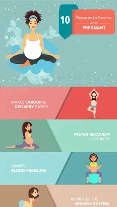 10 reasons to exercise when pregnant