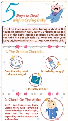 5 Ways To Deal With A Crying Baby