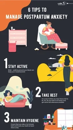 6 Tips to Manage Postpartum Anxiety