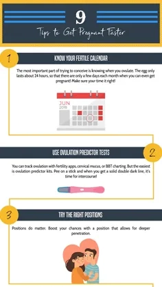 9 Tips to Get Pregnant Faster