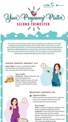 Your Pregnancy Platter - Second Trimester