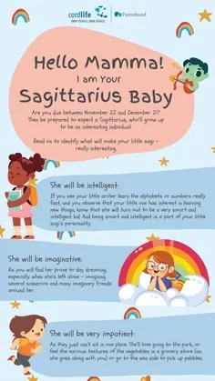 Hello Mamma! I’m your Sagittarius Baby