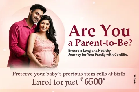 Enrol for cord blood banking